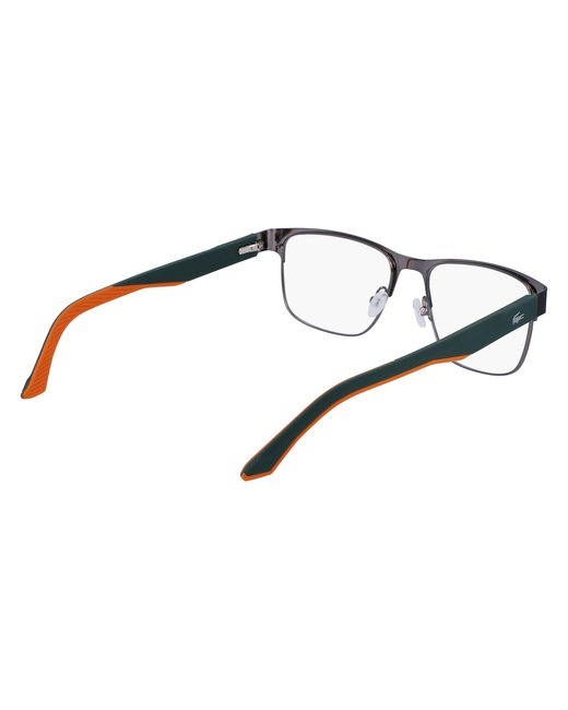 Lacoste Black L2291 318 Optical Frames Metal Squared Normal Normal for men