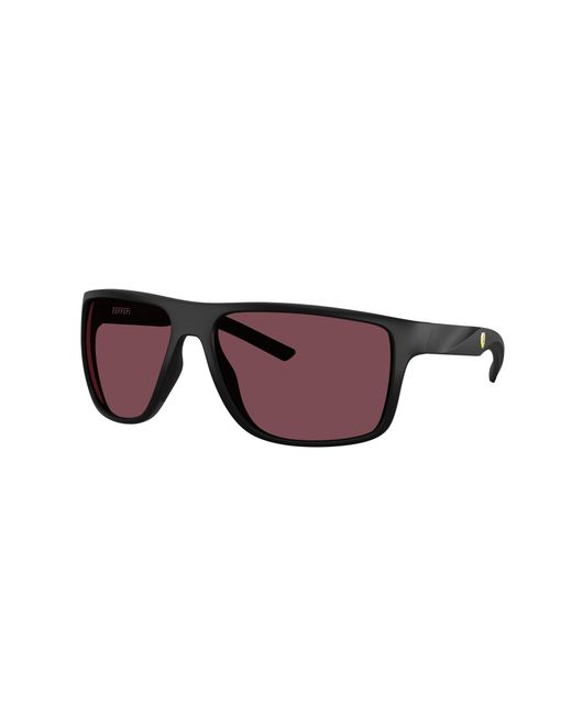 FERRARI SCUDERIA Black Fz6015U 504/1E Sunglasses Injected Pillow Normal for men