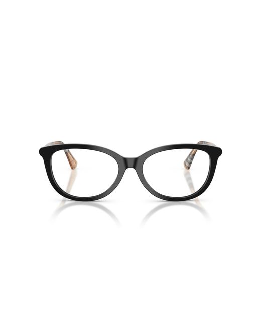 Burberry Black Be2431 4162 Optical Frames Acetate Cat Eye Normal