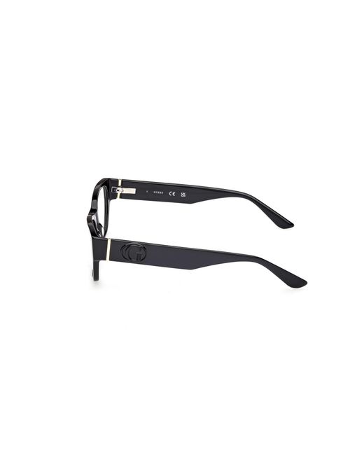 Guess Black Gu50304 052 Optical Frames Acetate Squared Normal