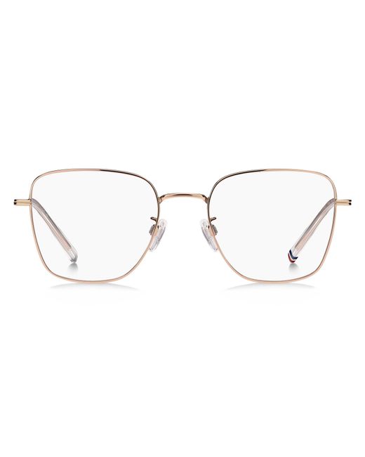 Tommy Hilfiger Black Th 2366/F Ddb Optical Frames Metal Squared Normal for men