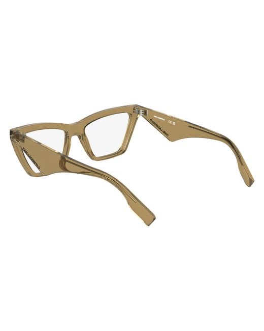Karl Lagerfeld Black Kl6195 210 Optical Frames Bio-Inject Cat Eye Normal