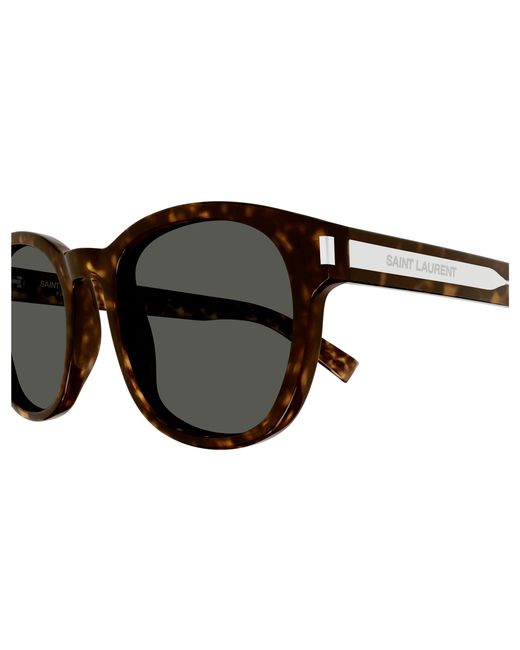 Saint Laurent Black Sl 620 002 Sunglasses Acetate Round Normal