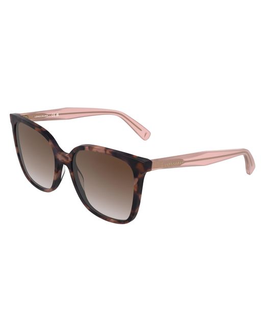 Longchamp Black Lo807S 690 Sunglasses Acetate Squared Normal