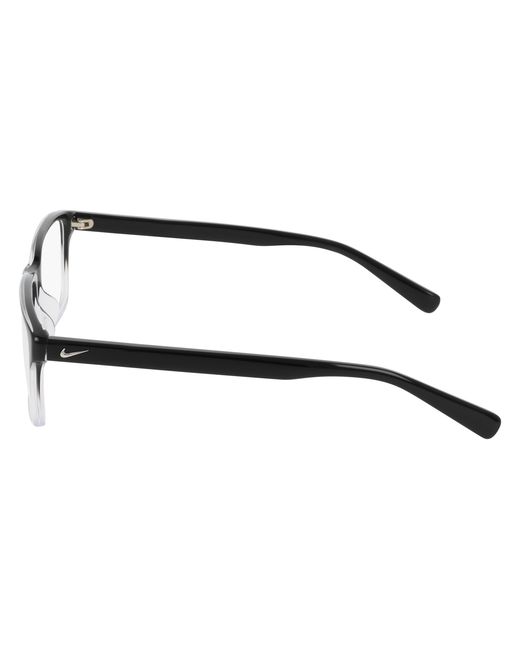 Nike Black 1001Y 010 Optical Frames Acetate Squared Normal
