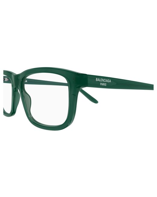 Balenciaga Black Bb0438O 007 Optical Frames Acetate Transparent Squared for men