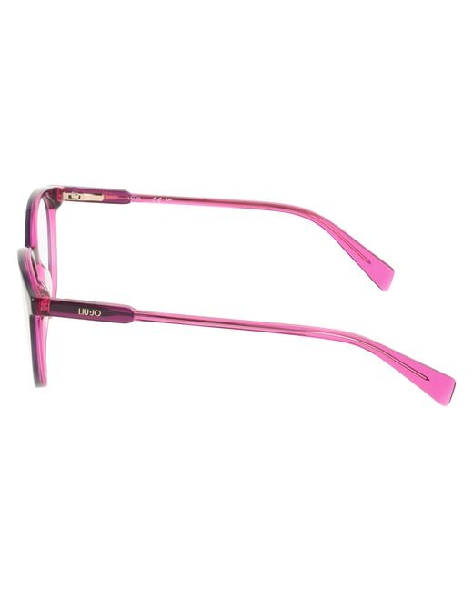 Liu Jo Black Lj2832 526 Optical Frames Acetate Geometric Normal