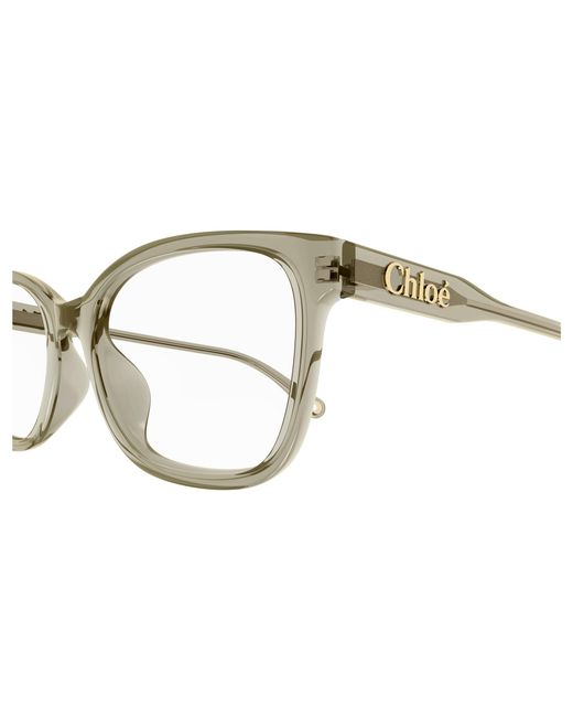 Chloé Black Ch0276Oa 004 Optical Frames Acetate Transparent Squared