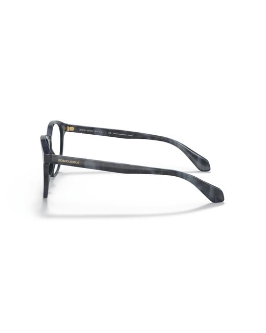 Giorgio Armani Black Ar7216 5943 Optical Frames Acetate Transparent Pantos Normal for men