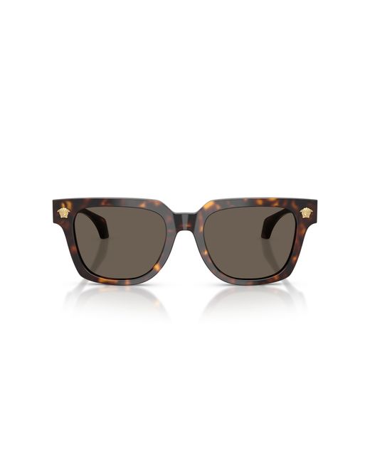 Versace Black Ve4510U 108/3 Sunglasses Acetate Squared Normal for men