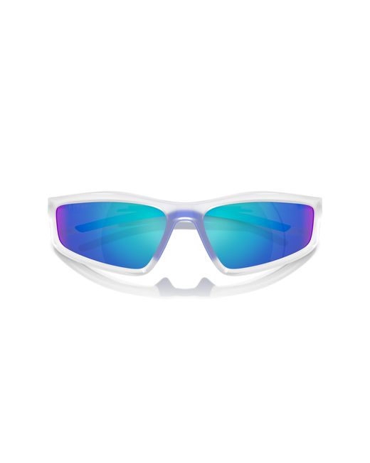 FERRARI SCUDERIA Black Fz6007U 505/25 Sunglasses Injected Geometric Normal Mirror for men