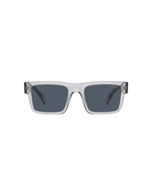 Prada Black Pr 19Ws U4309T Sunglasses Acetate Squared Normal for men