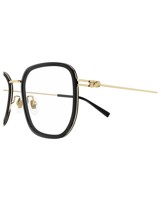 Gucci Black Gg1852Oa 001 Optical Frames Injected Transparent Squared