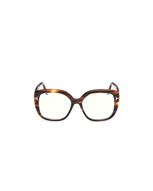 Tom Ford Black Ft6043-B 055 Optical Frames Acetate Squared Normal