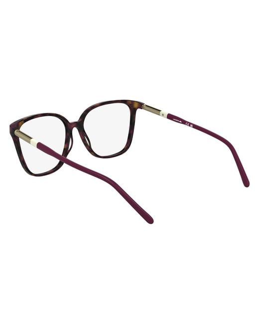 Lacoste Black L2985 211 Optical Frames Acetate Squared Normal