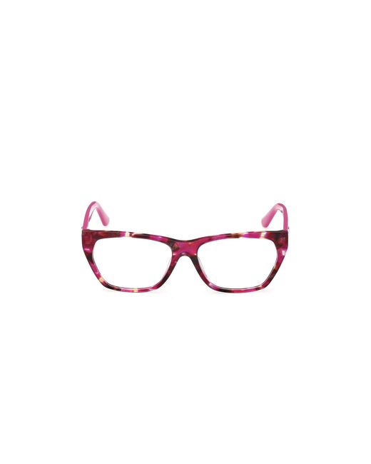 Guess Black Gu50234 078 Optical Frames Acetate Geometric Normal