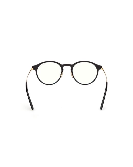 Tom Ford Black Ft6088-B 002 Optical Frames Metal Round Normal for men