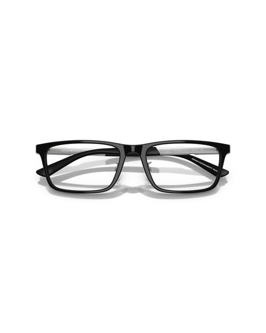 Emporio Armani Black Ea3251D 5017 Optical Frames Acetate Squared Normal for men