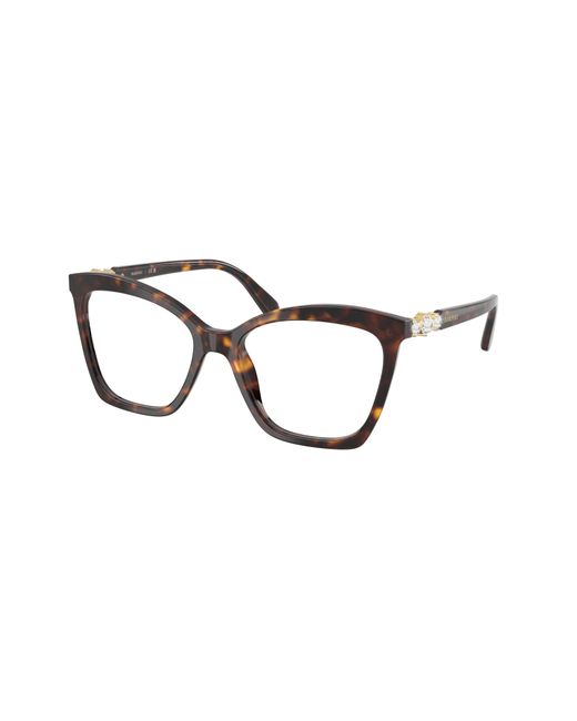 Swarovski Black Sk2053 1002 Optical Frames Acetate Cat Eye Normal