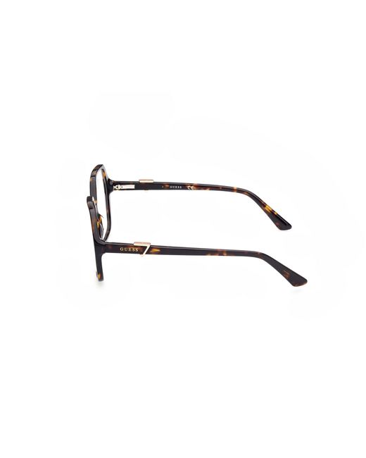 Guess Black Gu2875 001 Optical Frames Acetate Geometric Normal