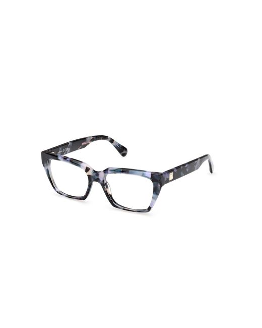MAX&Co. Black Mo5203 055 Optical Frames Acetate Squared Normal