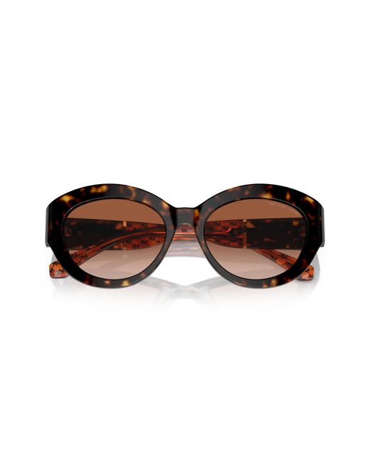 Michael Kors Black Mk2204U Brussels 300613 Sunglasses Acetate Cat Eye Normal Shaded
