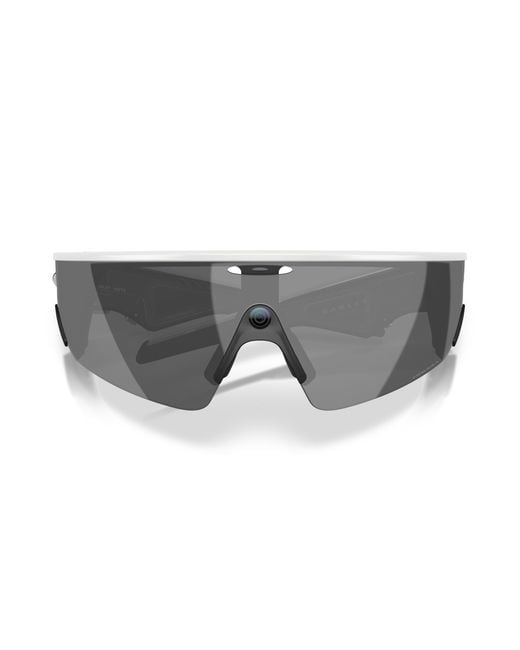 Oakley Gray Meta Ow8001 Vanguard 800105 Smart Glasses O_Matter Geometric Mirrored Prizm