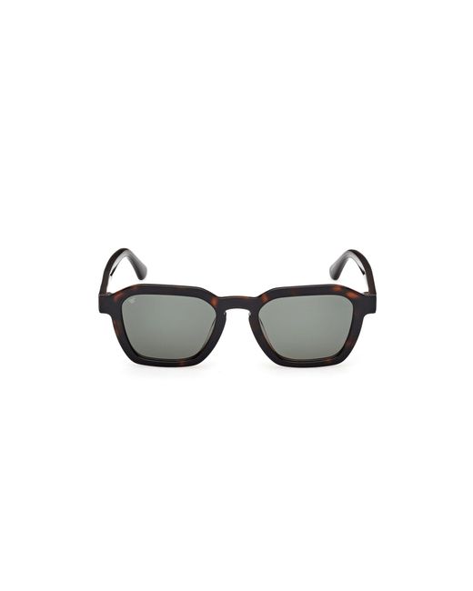 Web Black We0392 56N Sunglasses Acetate Squared Normal for men