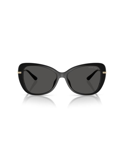 Michael Kors Black Mk2230U Saint Croix 300587 Sunglasses Injected Butterfly Normal