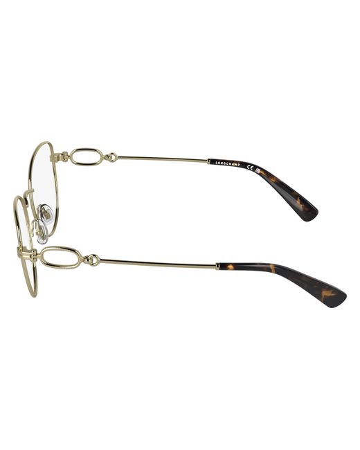 Longchamp Black Lo2180 040 Optical Frames Metal Butterfly Normal