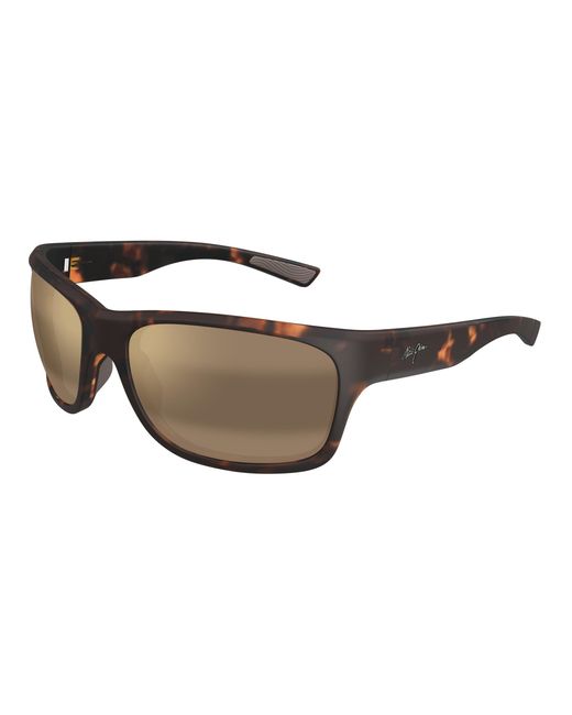 Maui Jim Black Mj0681S 002 Sunglasses Bio-Injected Bronze Squared for men