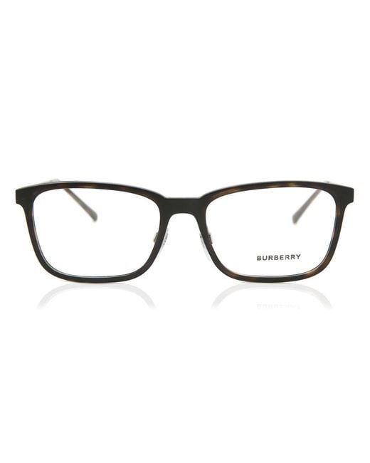 Burberry Black Be1315 1008 Optical Frames Metal Pillow for men