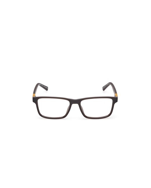 Timberland Black Tb50091 001 Optical Frames Injected Squared Normal for men