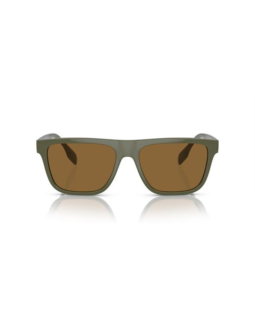 Burberry Black Be4402U 409973 Sunglasses Injected Copper Squared Normal for men
