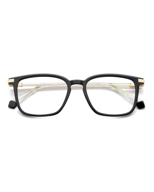 Polaroid Black Pld D523/G 807 Optical Frames Bio Polyamide Squared for men