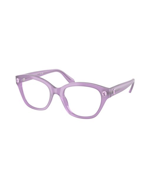 Swarovski Black Sk2038 1075 Optical Frames Acetate Pillow Normal