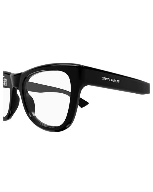 Saint Laurent Black Sl 816 Opt 001 Optical Frames Acetate Transparent Cat Eye