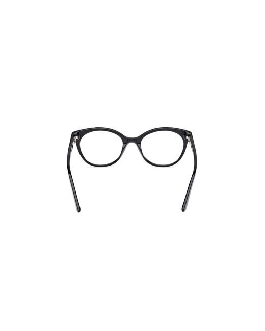 Guess Black Gu50267 005 Optical Frames Acetate Round Normal