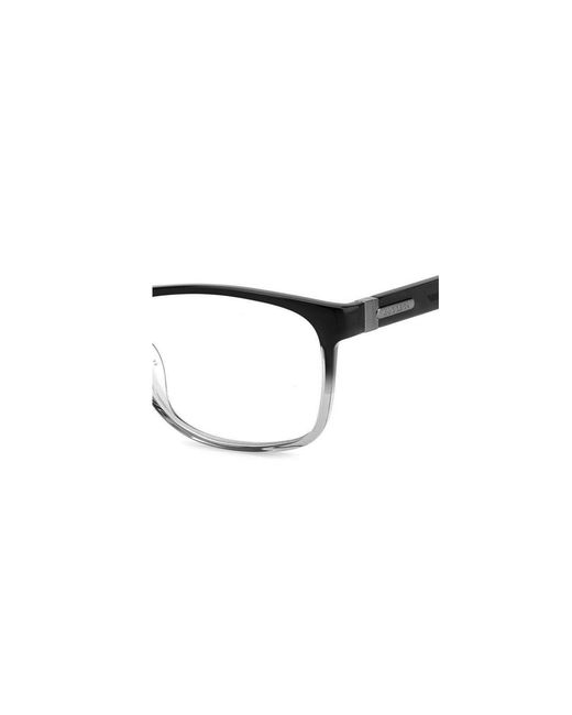 Carrera Black 8889 08A Optical Frames Acetate Squared for men