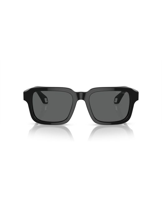 Giorgio Armani Black Ar8194U 5875B1 Sunglasses Acetate Squared Normal for men