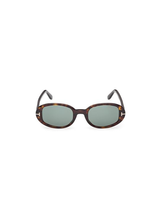 Tom Ford Black Ft1364 Iggy 52N Sunglasses Acetate Round Normal
