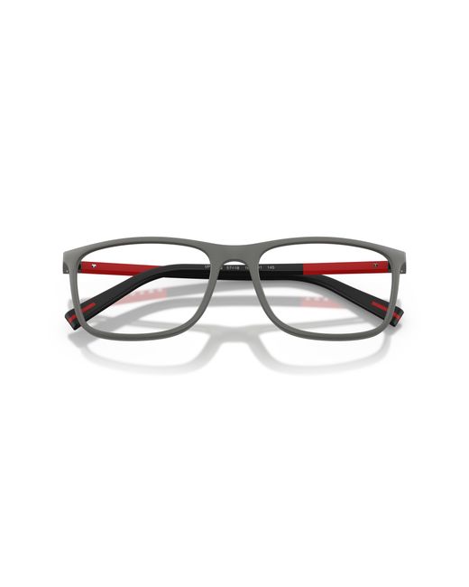 Prada Linea Rossa Black Ps 03Qv 16X1O1 Optical Frames Injected Squared Normal for men