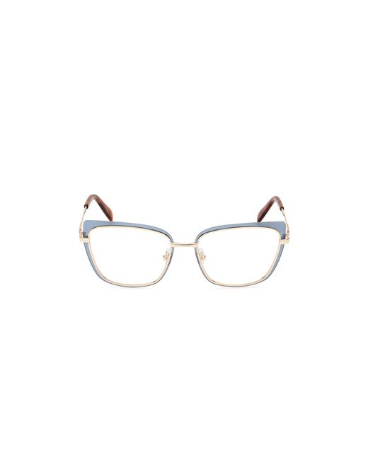 Emilio Pucci Black Ep5219 089 Optical Frames Metal Squared Normal