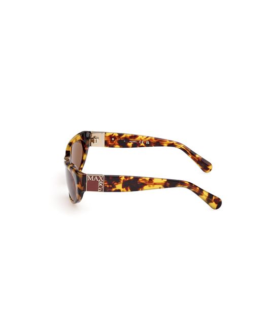 MAX&Co. Black Mo0151 53E Sunglasses Acetate Cat Eye Normal