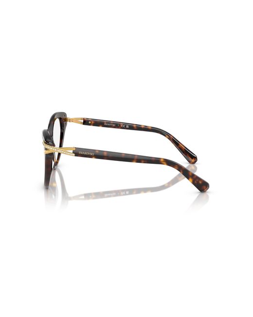 Swarovski Black Sk2030 1002 Optical Frames Acetate Cat Eye Normal