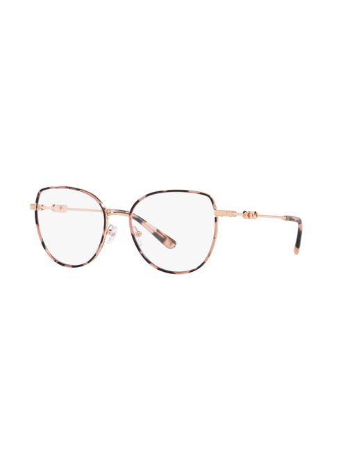Michael Kors Black Mk3066J Empire Round 1108 Optical Frames Metal Geometric Normal