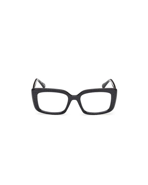 MAX&Co. Black Mo5206 001 Optical Frames Injected Squared Normal