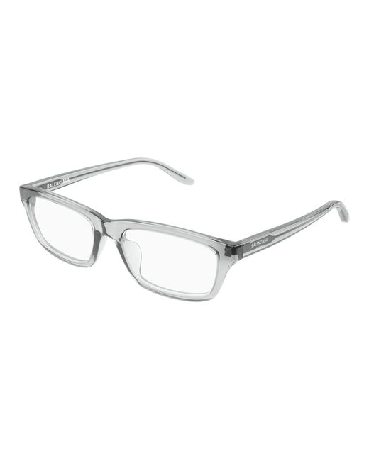 Balenciaga Black Bb0439O 005 Optical Frames Acetate Transparent Squared for men
