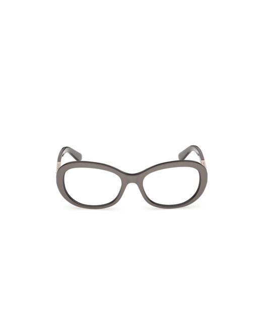 Guess Black Gm50065 87 Optical Frames Acetate Round Normal