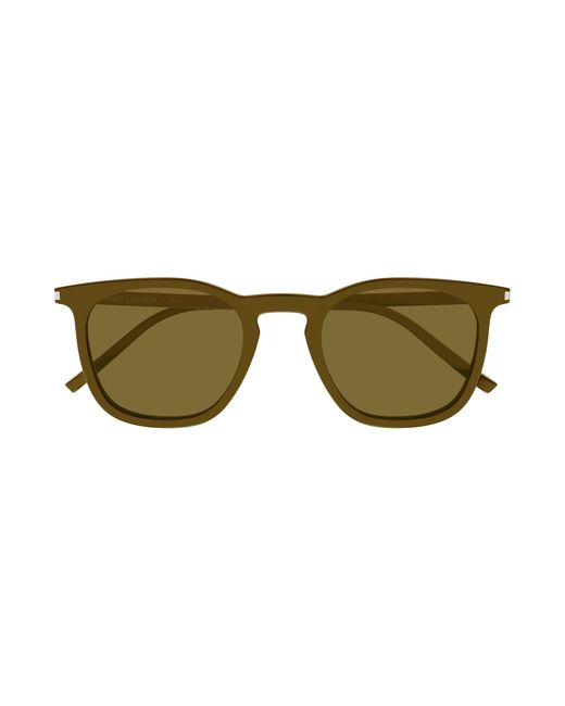 Saint Laurent Black Sl 623 007 Sunglasses Acetate Round for men